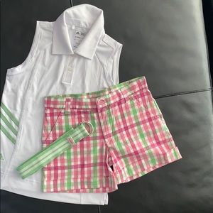 Girls golf outfit